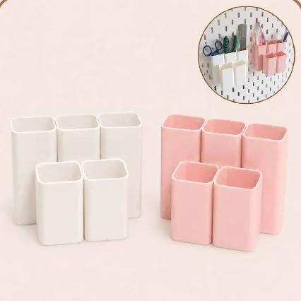 5 Compartment Storage Container pegboard mount