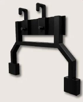 Display Case Mount pegboard mount