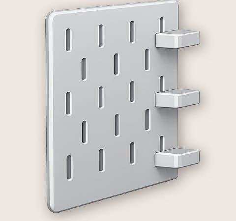 Extension Board pegboard mount