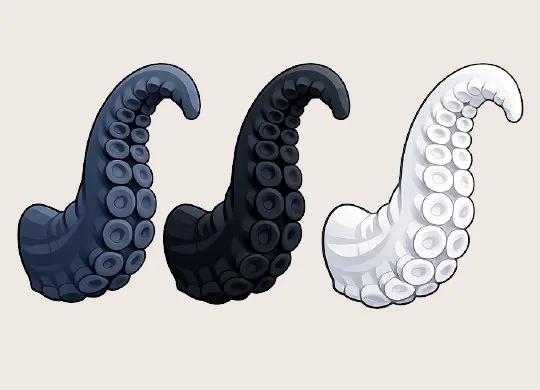 Octopus Shaped Hook pegboard mount
