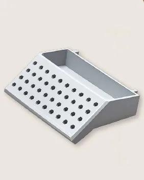 Screwdriver Bit Holder pegboard mount