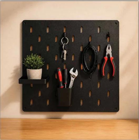 Black board with hand tools